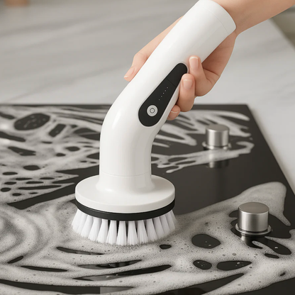 Lumino SpinLift Pro - Electric Spin Scrubber  with Extended Handle
